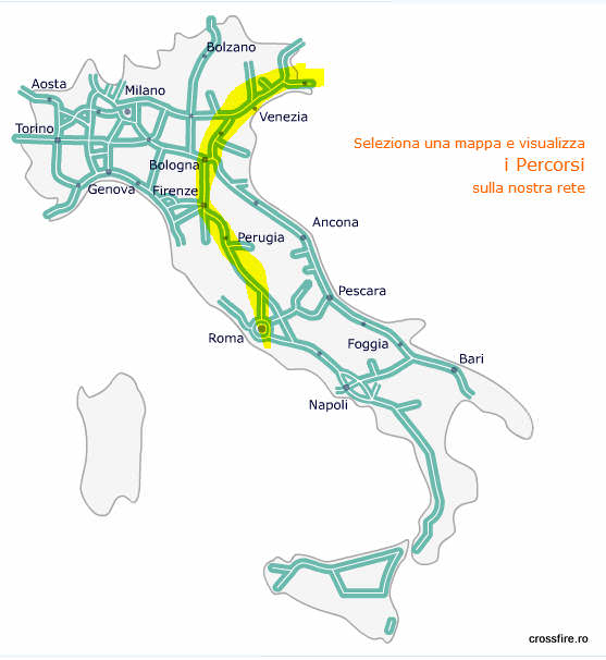 crossfire.ro_cost_trieste_roma_harta