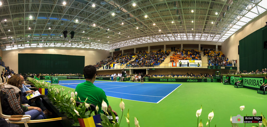 Cupa Davis Brașov 2013 - panoramă interioară